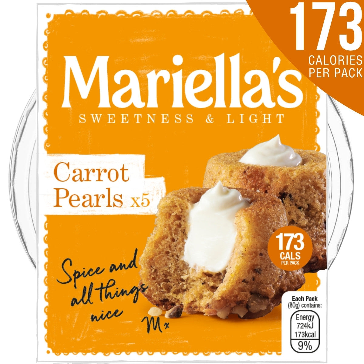 Carrot Pearls (Pack of 5)