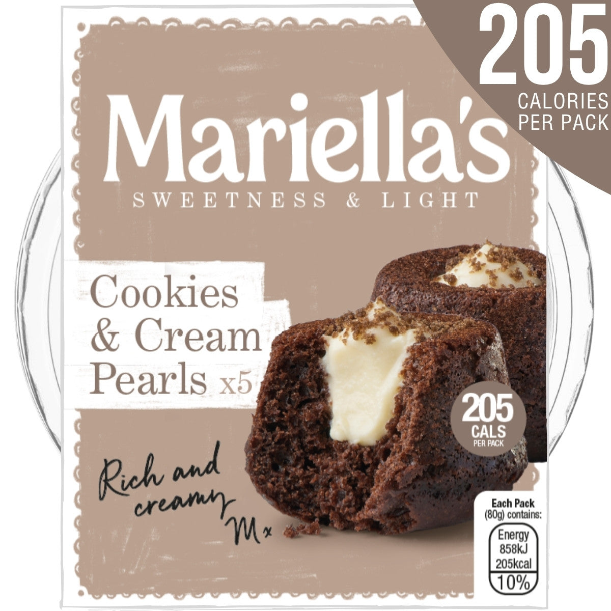 Cookies & Cream Pearls (Pack of 5)