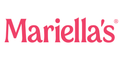 Logo of 'Mariella's' in pink on a white background
