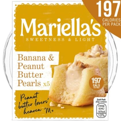 Banana & Peanut Butter Pearls (Pack of 5) (DF)