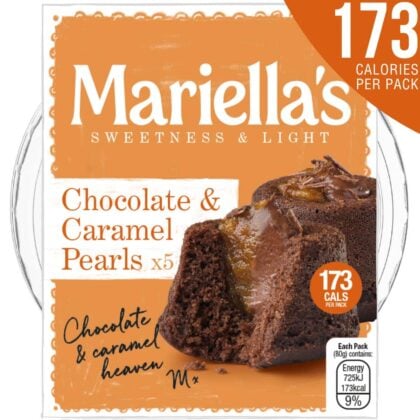 Chocolate & Caramel Pearls (Pack of 5) (DF)