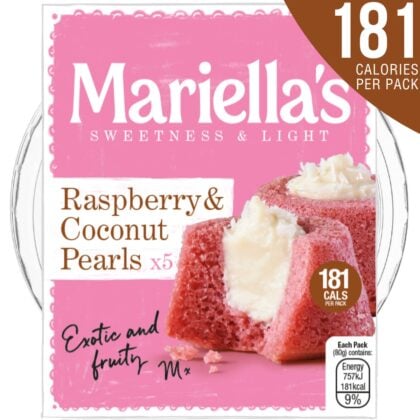 Raspberry & Coconut Pearls (Pack of 5) (DF)